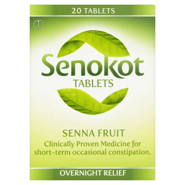 Senokot Tablets Senna 20 Tablets